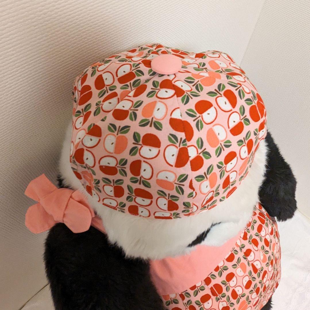 ✿抱っこシャン✿まるまるころろん♡ストラップドレスおリンゴベレーセットP✕P