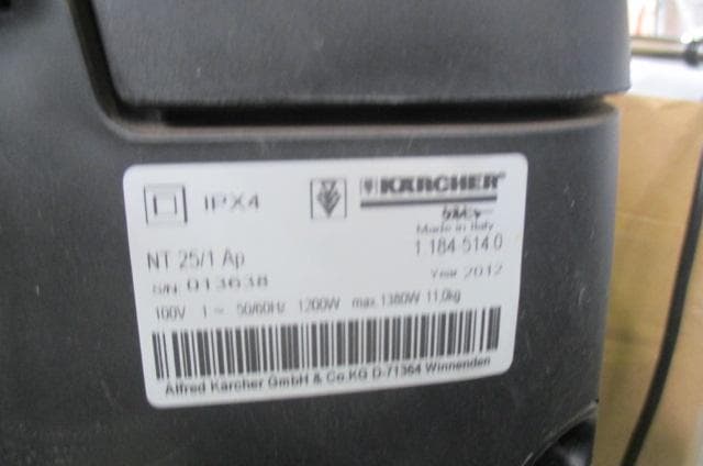 KARCHER NT 25/1 Ap キャニスター掃除機