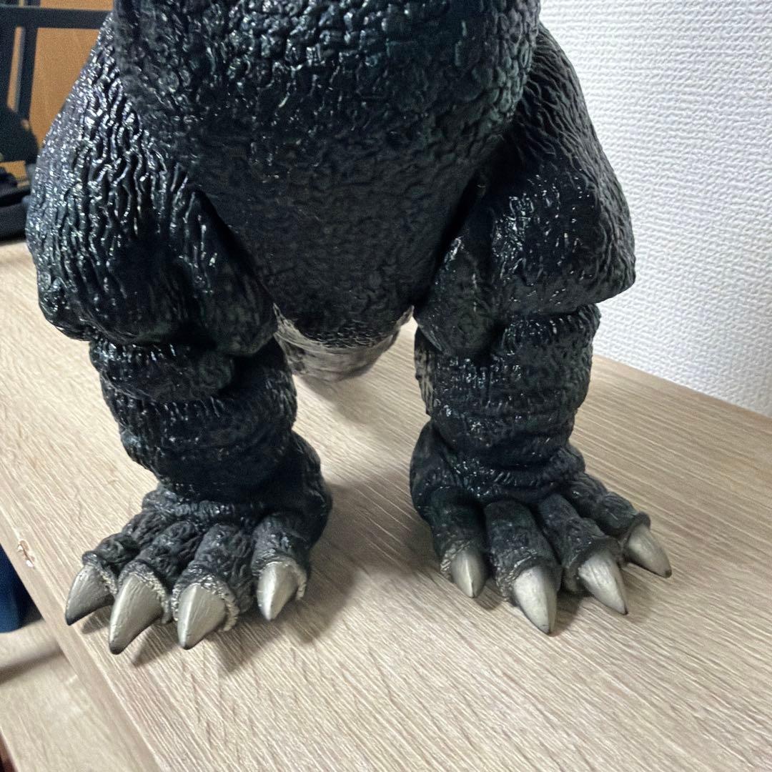 特大 ゴジラ 1991 ソフビ 全長約52cm 高さ約35cm バンダイ