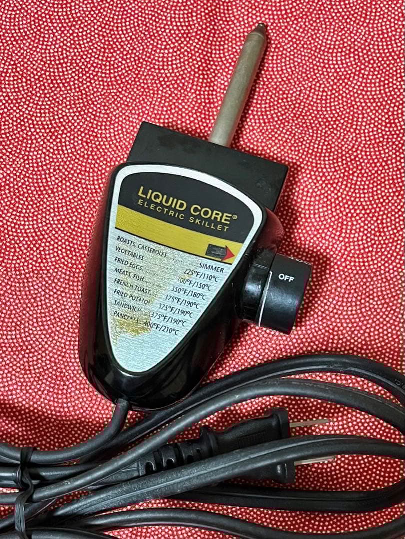 【稼動品】ロイヤルクイーン リキッドコア電気フライパン 電気鍋 蓋なし