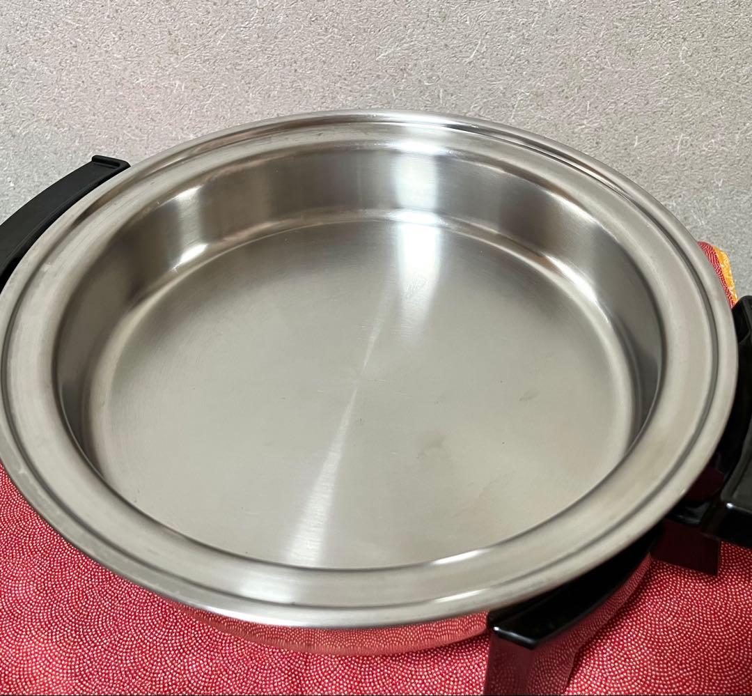 【稼動品】ロイヤルクイーン リキッドコア電気フライパン 電気鍋 蓋なし