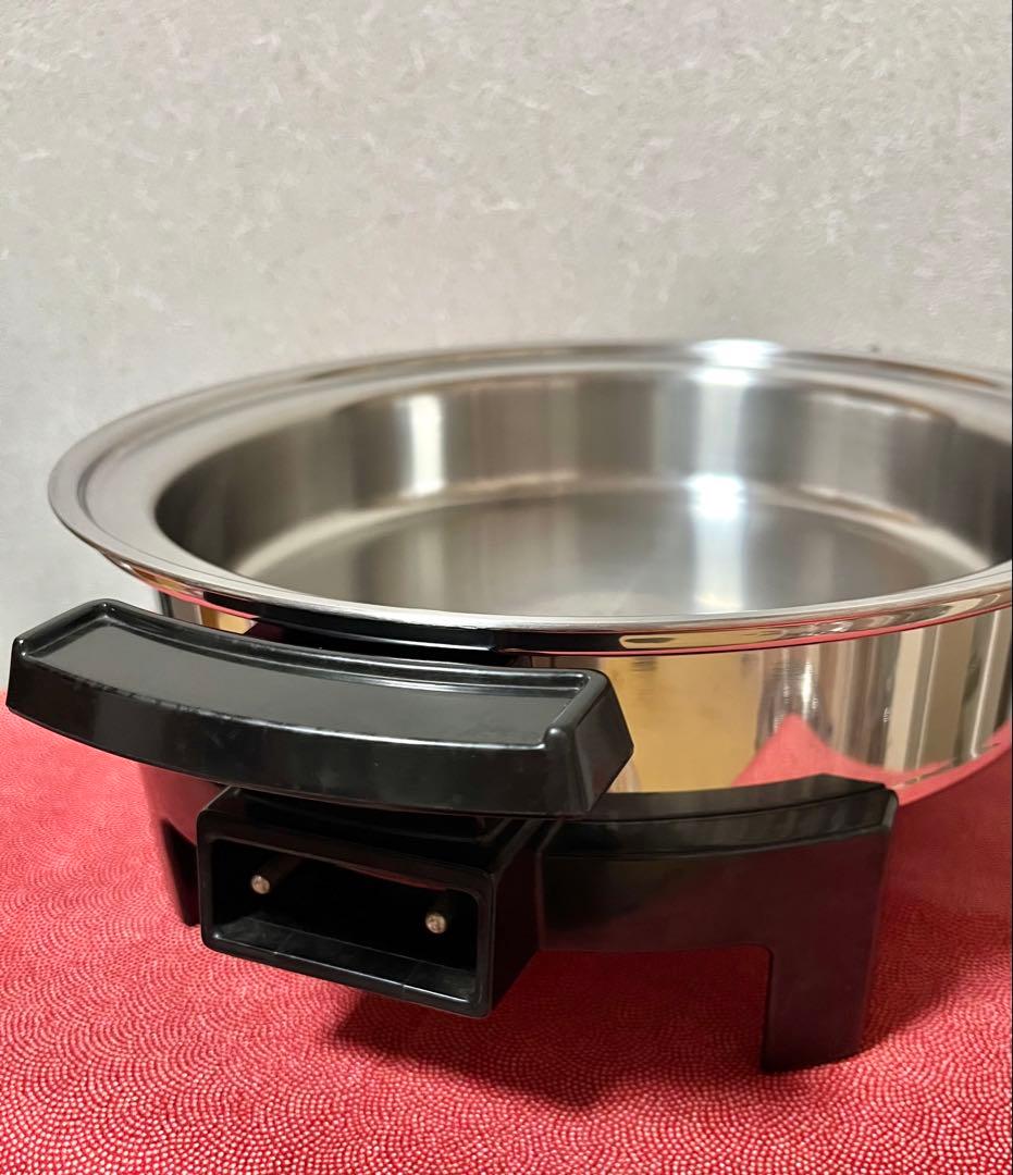 【稼動品】ロイヤルクイーン リキッドコア電気フライパン 電気鍋 蓋なし