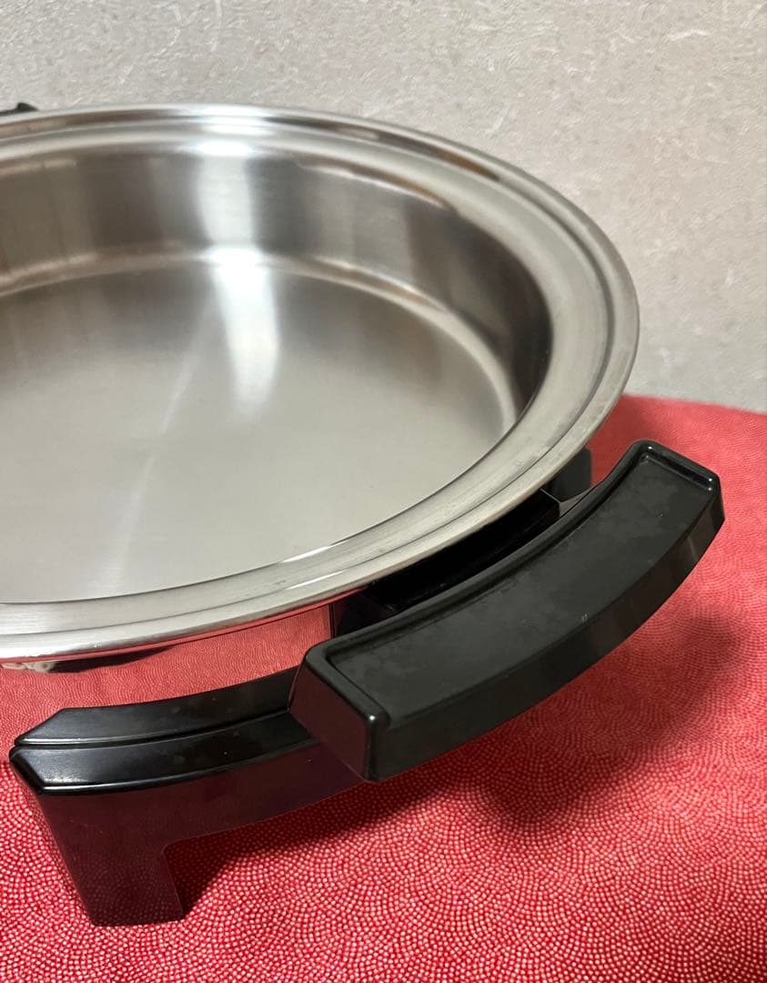 【稼動品】ロイヤルクイーン リキッドコア電気フライパン 電気鍋 蓋なし