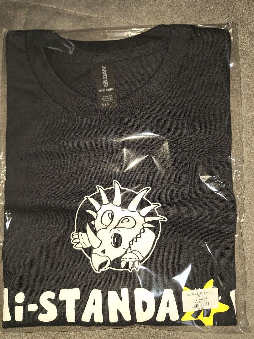 Hi-STANDARD Saurus TEE　黒　XL