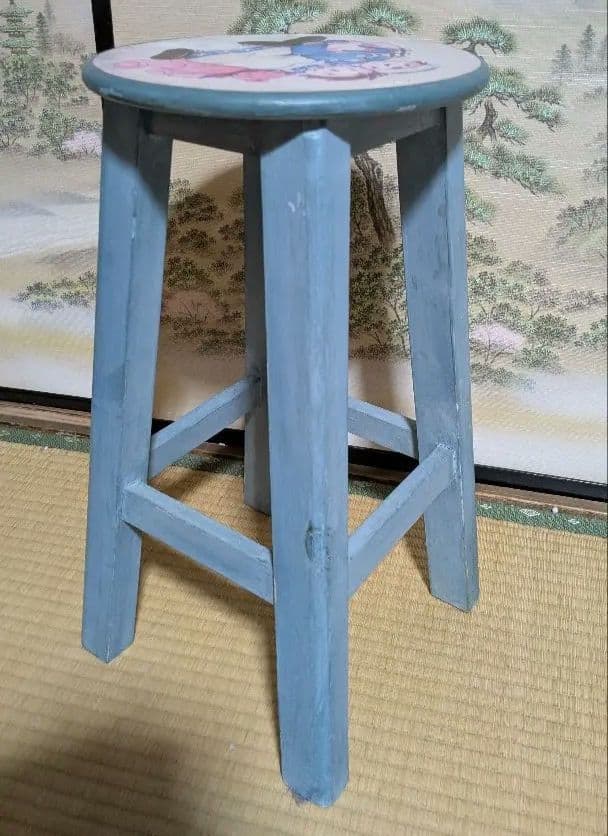 木製スツール ラガディ・アン&アンディ レトロ アンティーク インテリア ①