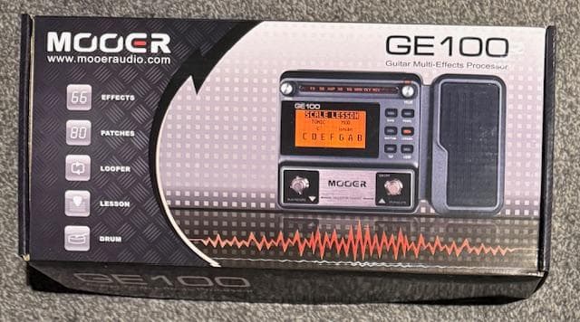 MOOER GE100 元箱 美品 中古 マルチエフェクター