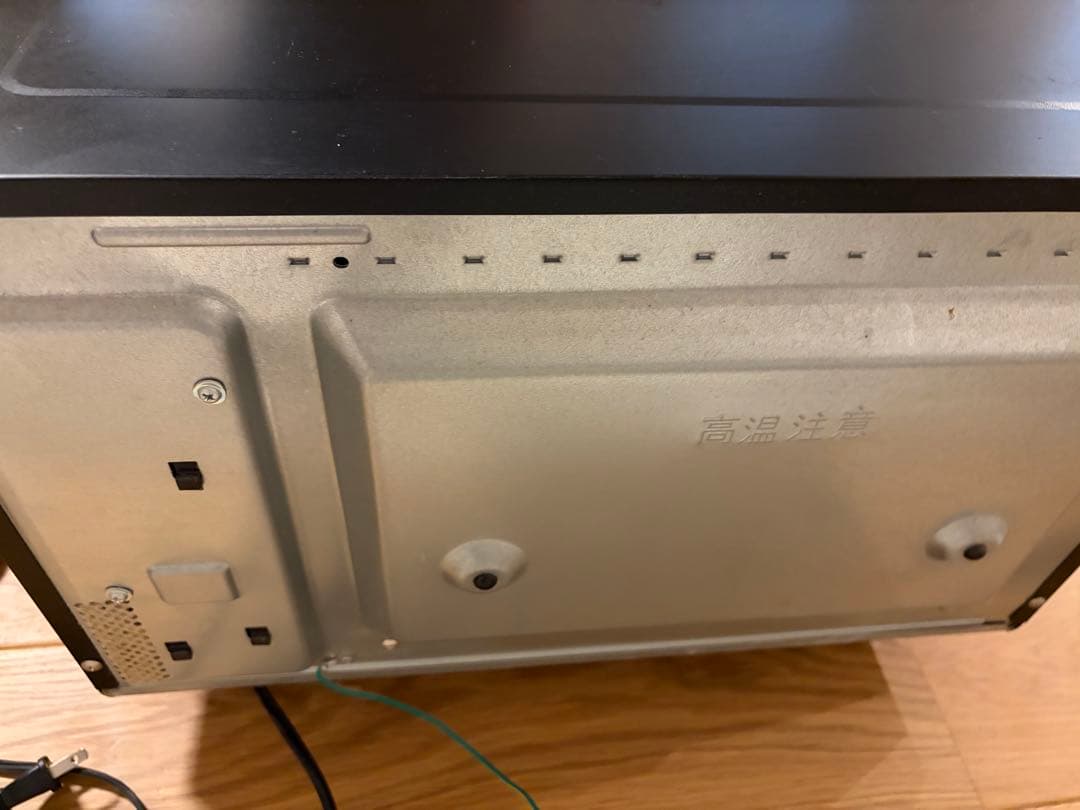 【ジャンク品】Panasonic Bistro 電子レンジ 黒色