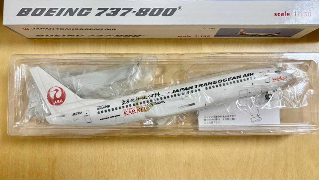 日本トランスオーシャンJAL JTA 737-8001:130 空手karate