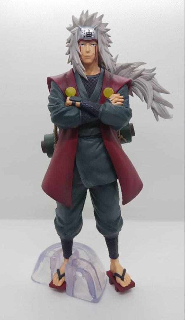 一番くじ NARUTO-ナルト- 疾風伝 伝説の三忍　3体セット　おまけ色紙付き