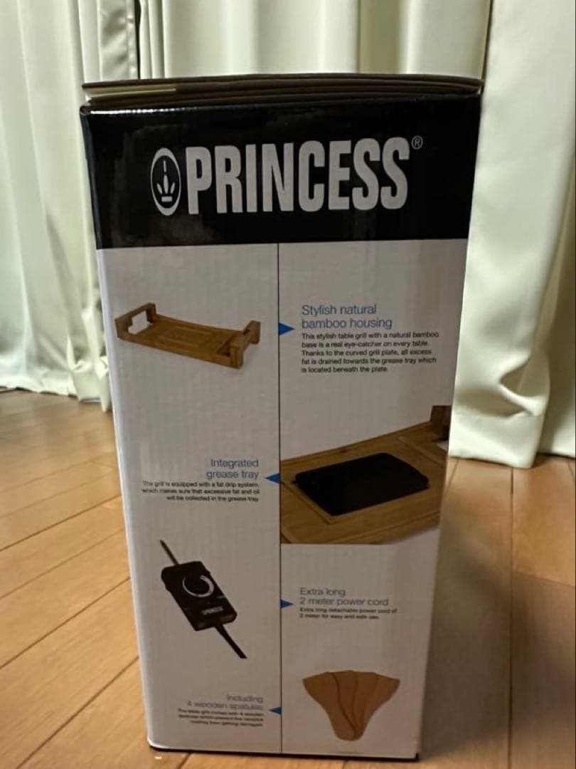 【新品未使用】ホットプレート(PRINCESS)テーブルグリル ミニピュア
