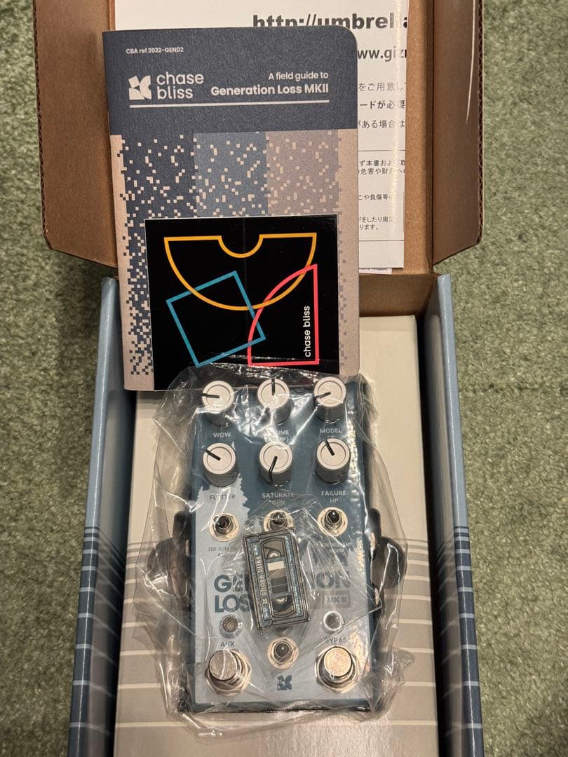 【極美品】 Chase Bliss Generation Loss MK II
