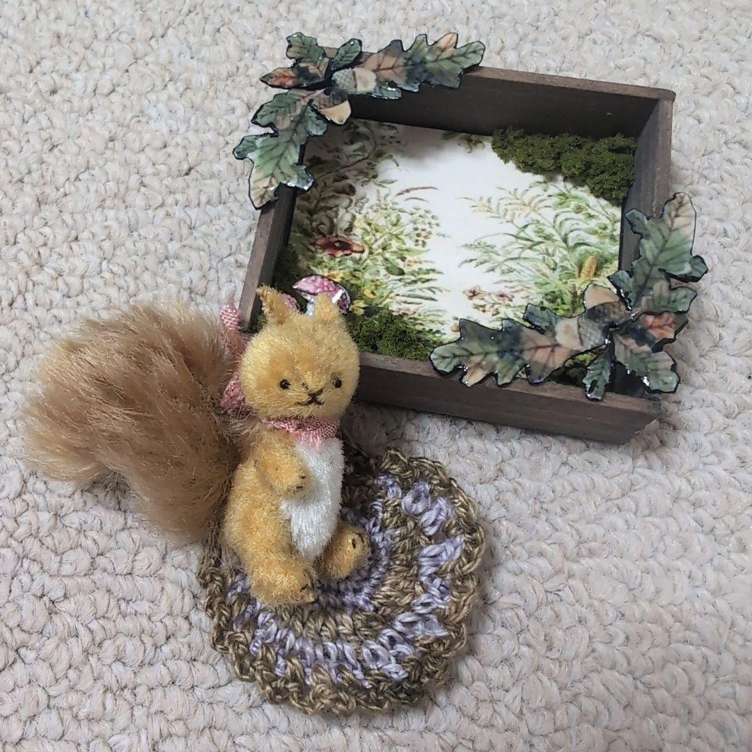 moriのえほん作家さま　ミニチュア　ぬいぐるみ