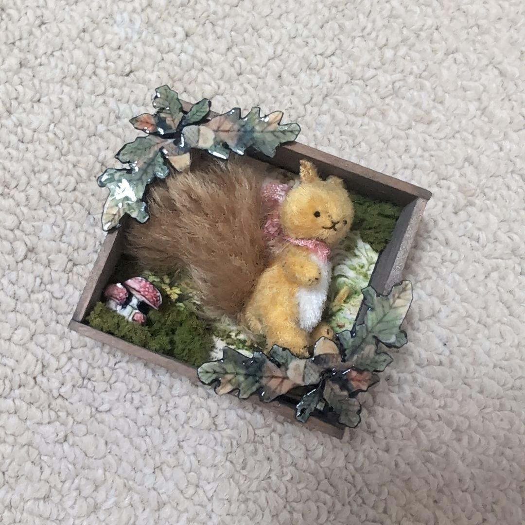 moriのえほん作家さま　ミニチュア　ぬいぐるみ
