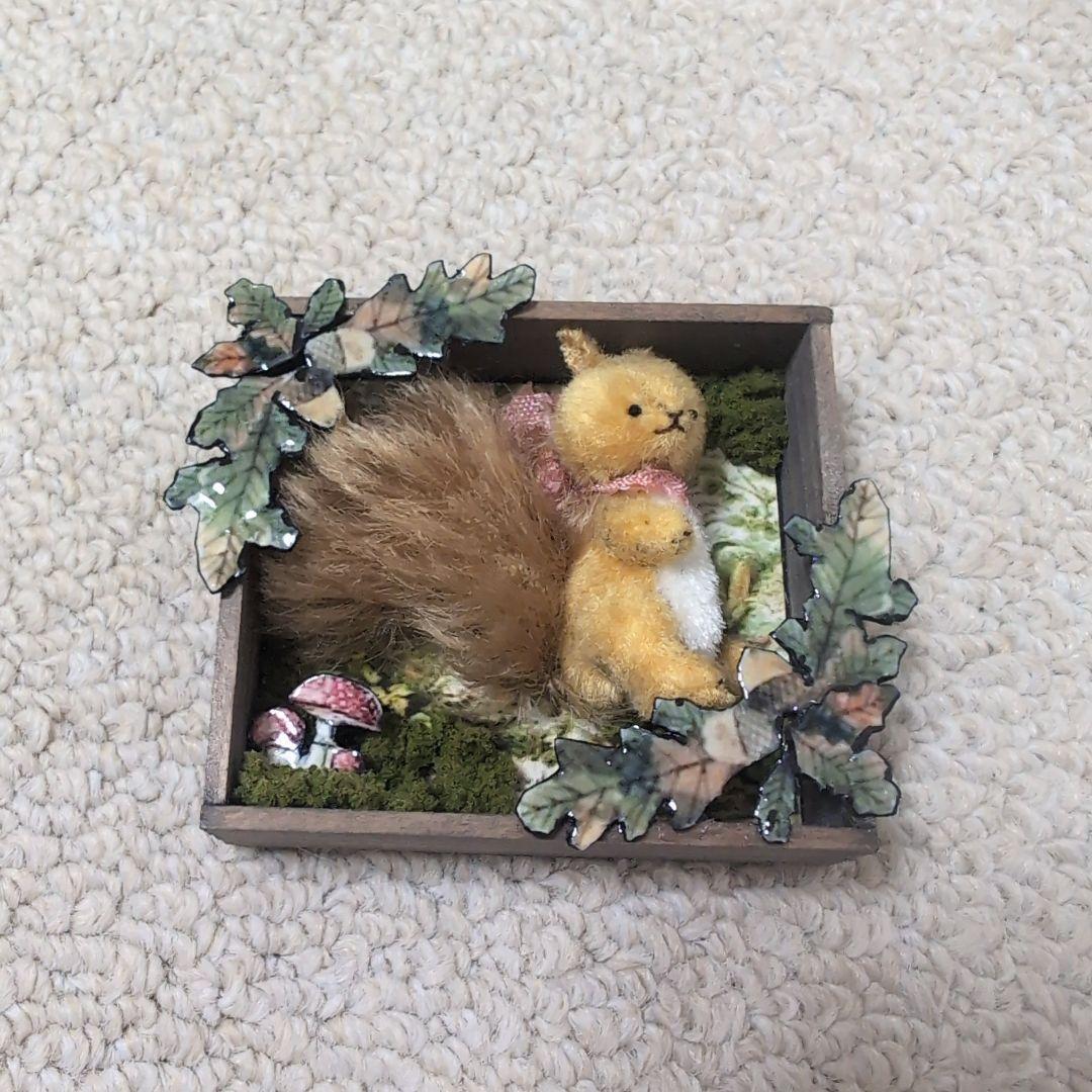 moriのえほん作家さま　ミニチュア　ぬいぐるみ