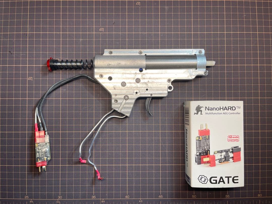 最終値下げ東京マルイM4用ジェラルミンメカボックス　ハイサイクルカスタム＋FET