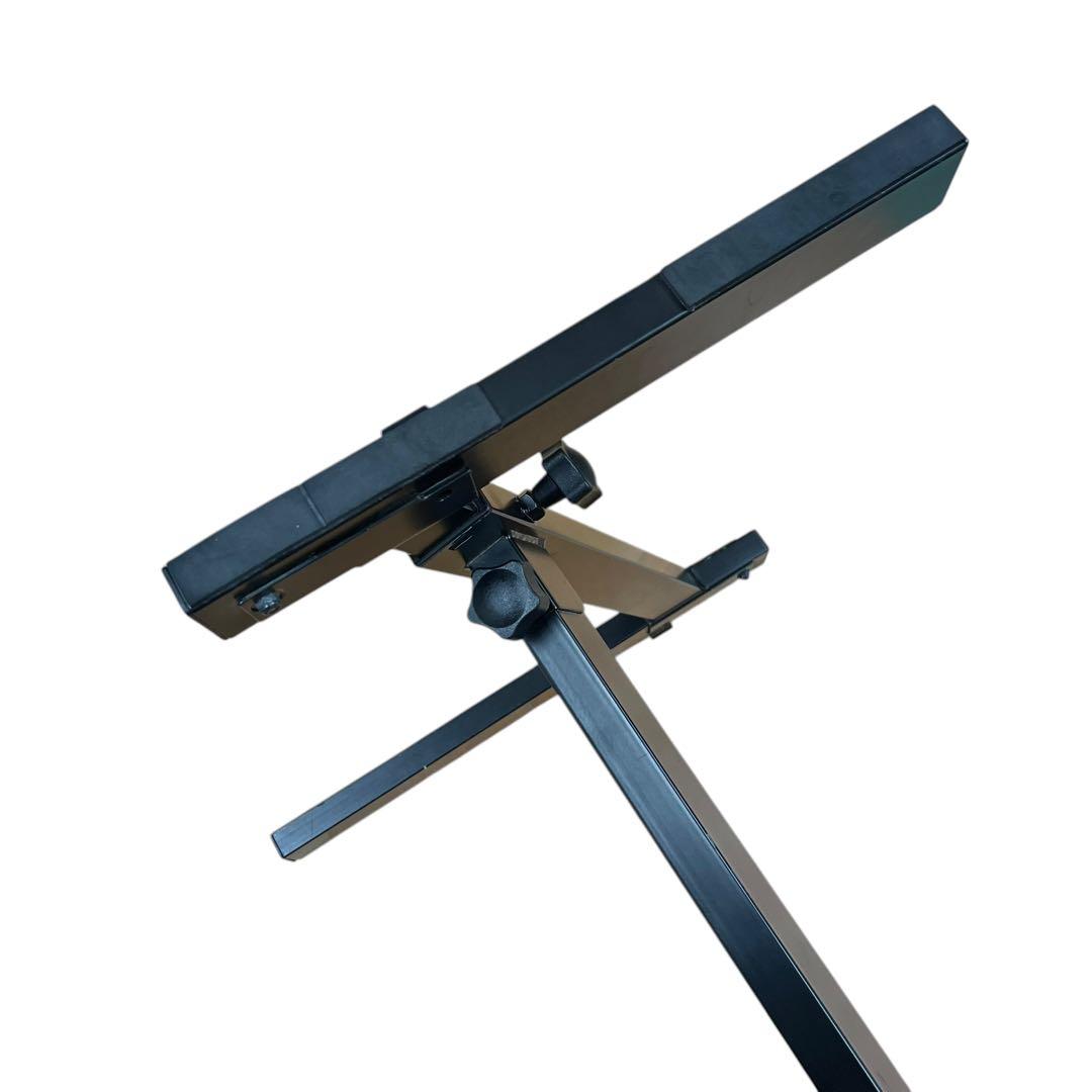 【良品】Roland 電子ピアノ用 シンセサイザー用スタンド 黒 KS-18Z