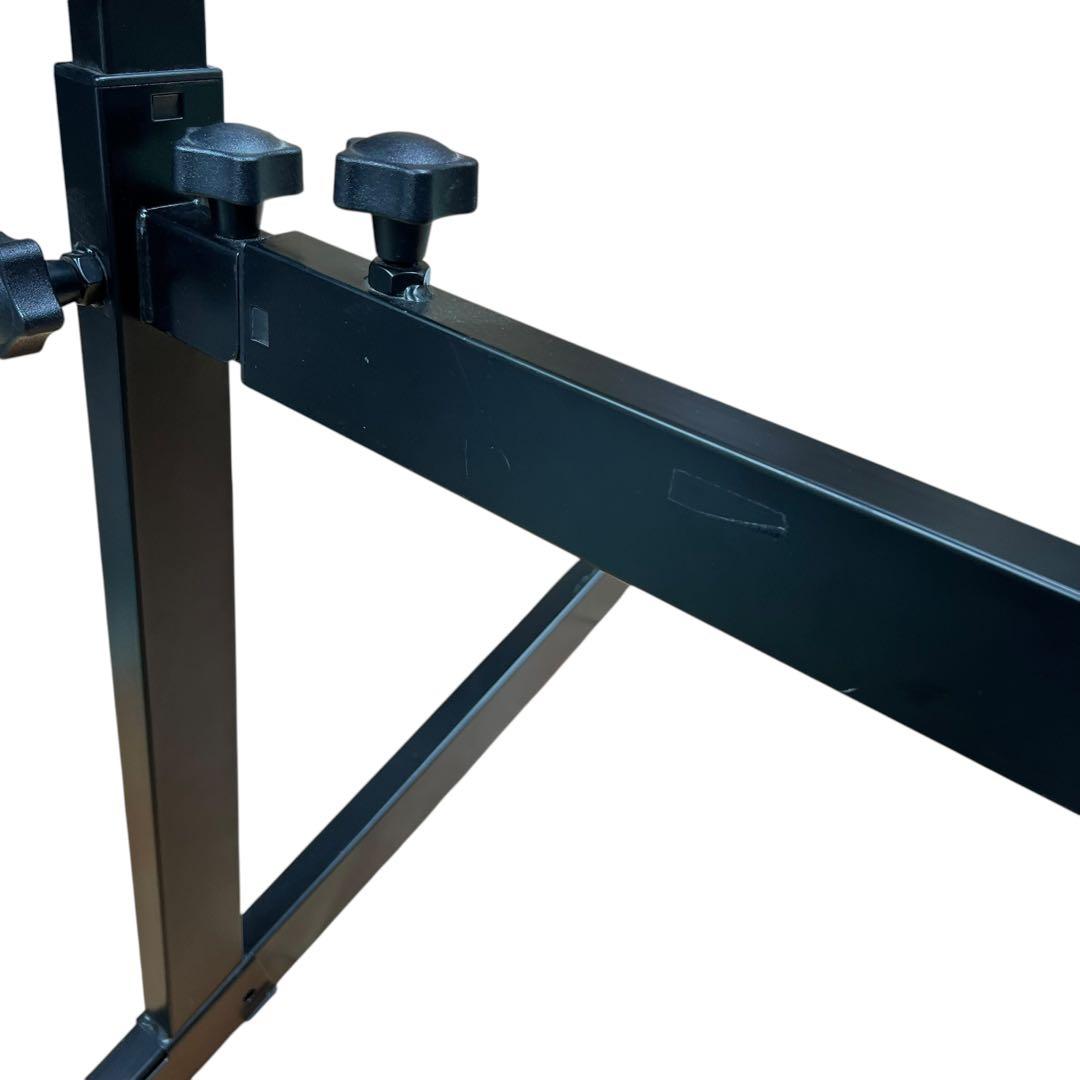 【良品】Roland 電子ピアノ用 シンセサイザー用スタンド 黒 KS-18Z