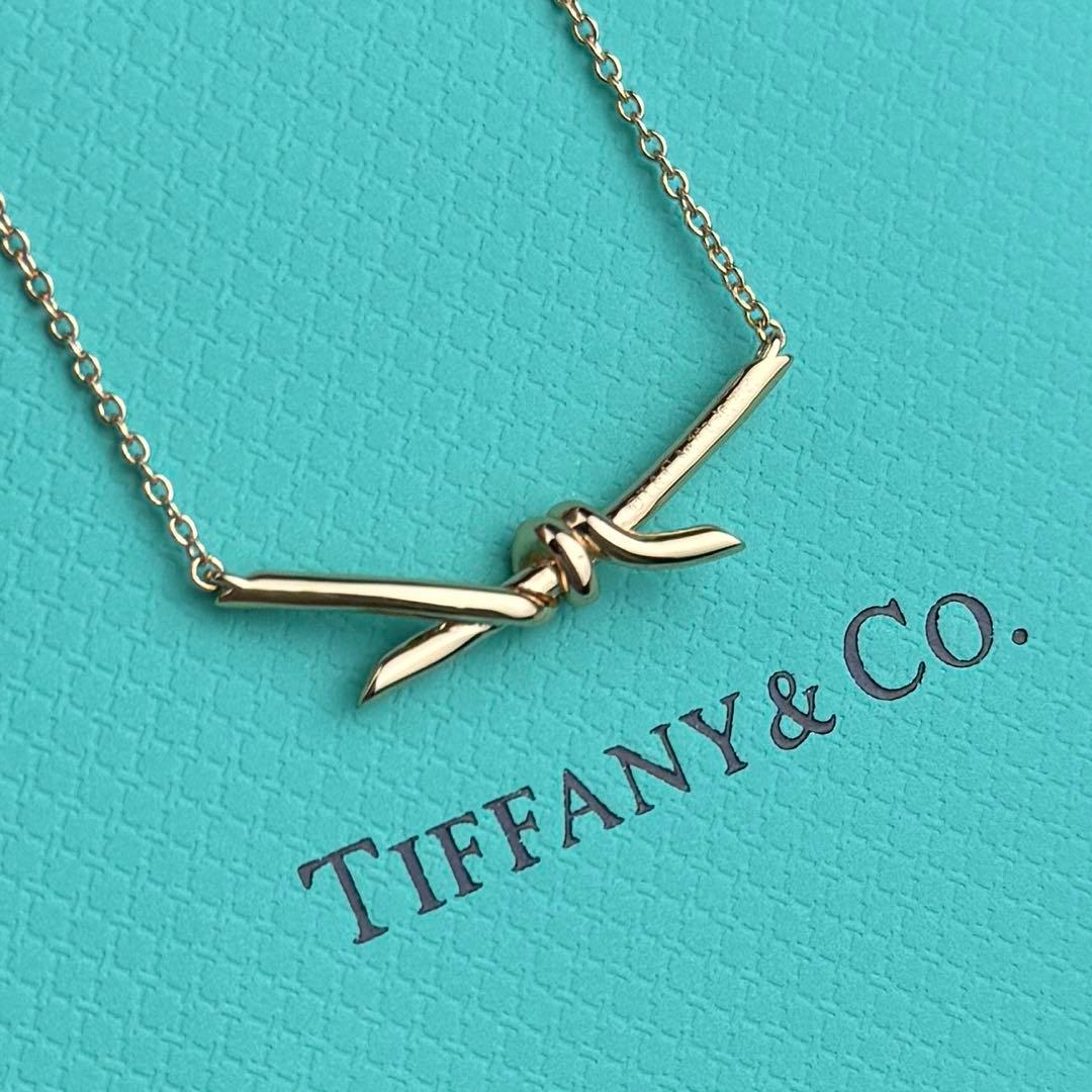 ノベルティ Tiffany ティファニーノット　ペンダント