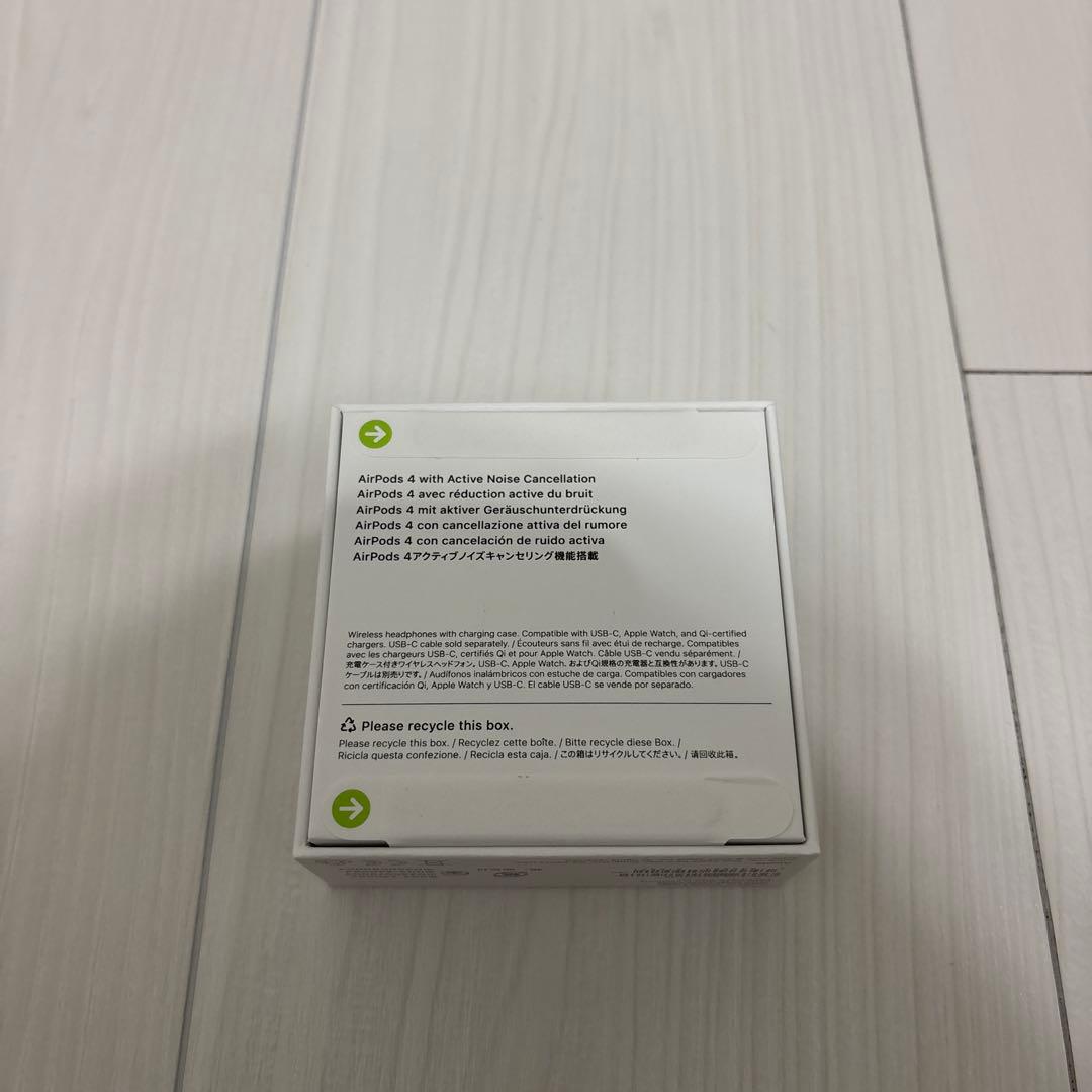 AirPods 4 アクティブノイズキャンセリング