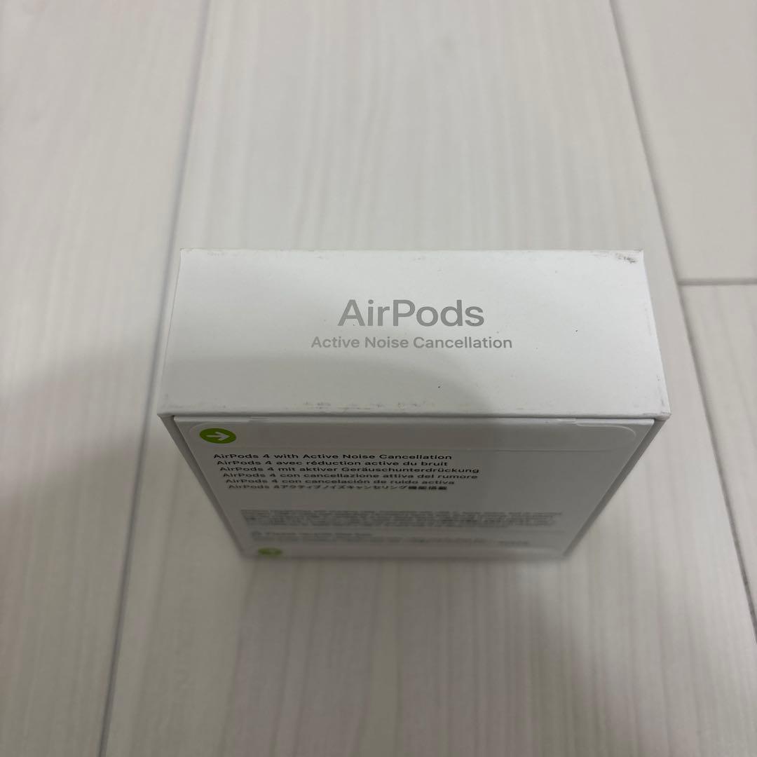 AirPods 4 アクティブノイズキャンセリング