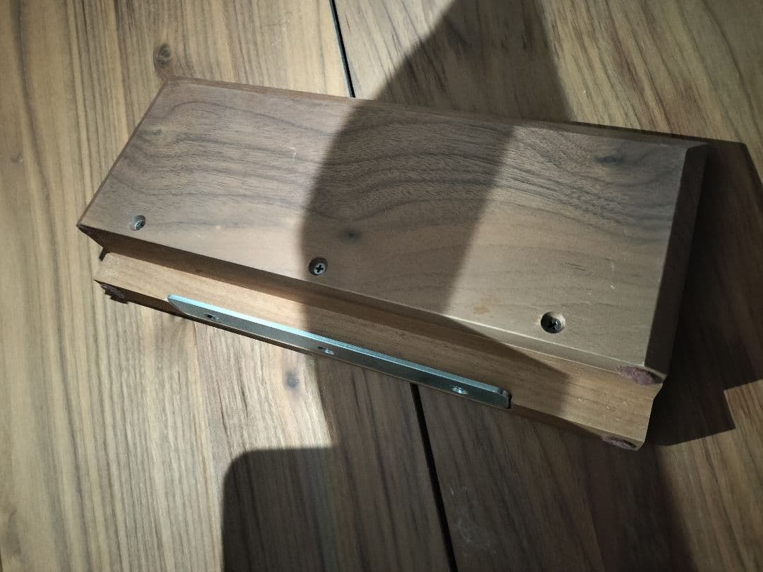 カリモク　木目　収納付きドレッサー・鏡台　ウォルナット