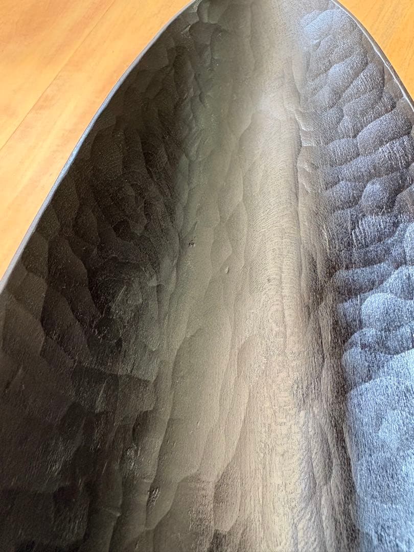 三谷龍二　漆　ボウル　楕円　木工作家