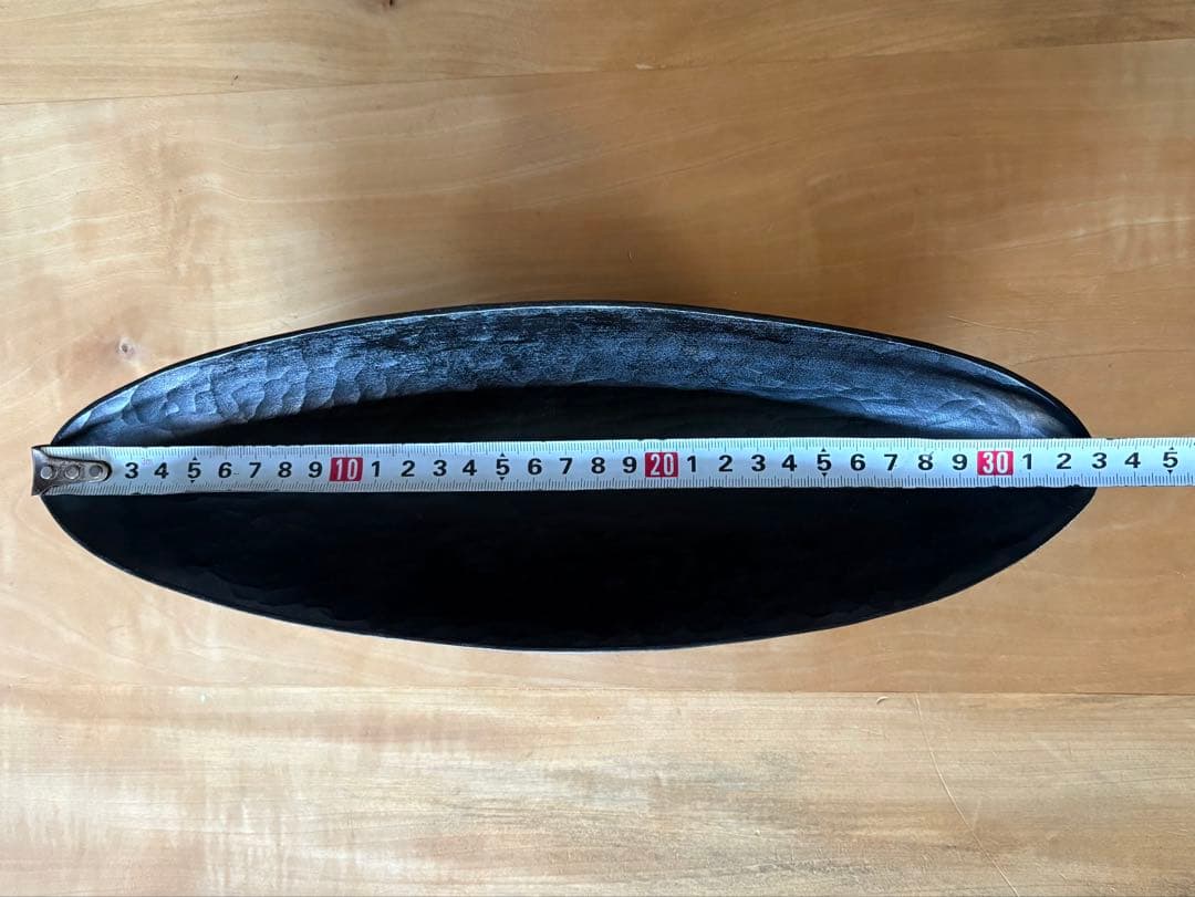 三谷龍二　漆　ボウル　楕円　木工作家