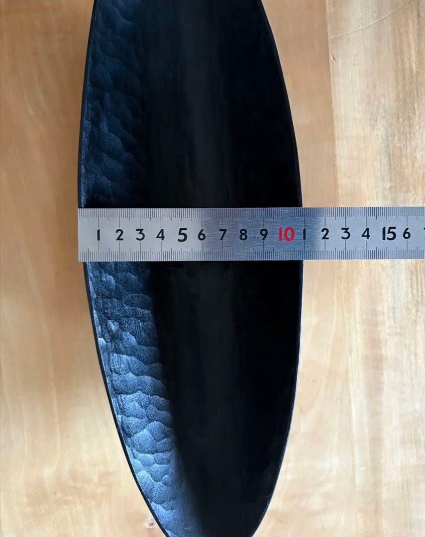 三谷龍二　漆　ボウル　楕円　木工作家