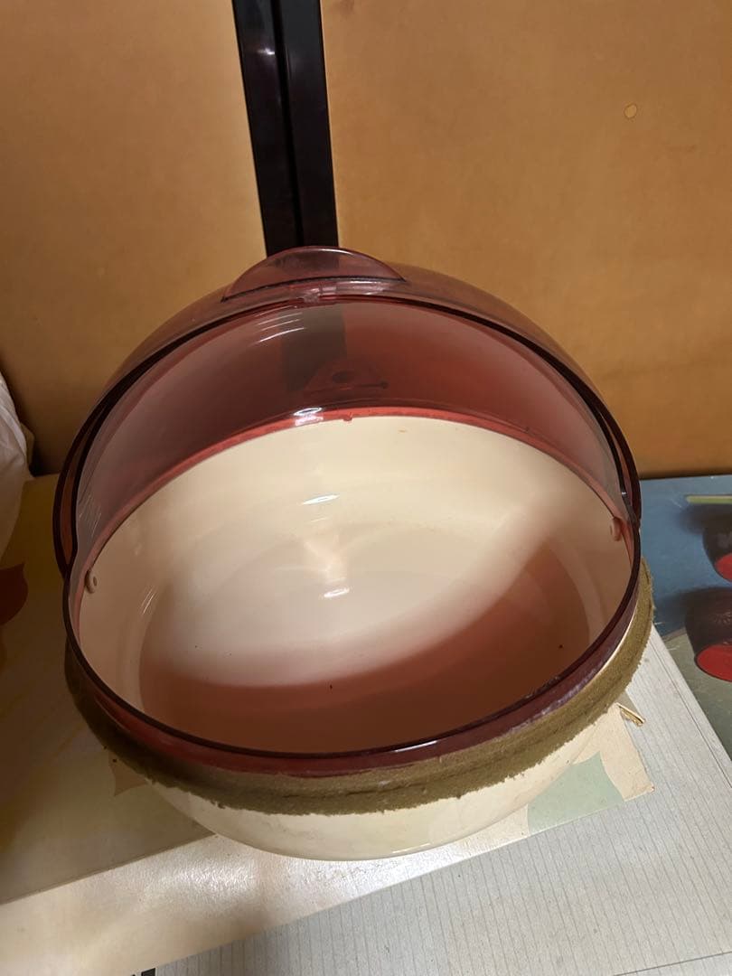 ケーキスタンド ピンクドーム　昭和レトロ