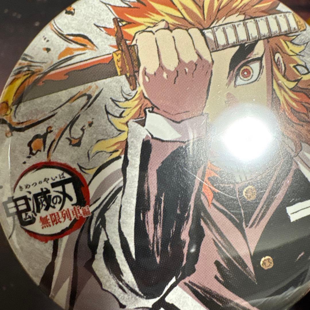 鬼滅の刃 煉獄杏寿郎 全集中展 幕間画　缶バッジ 缶バッジ アイキャッチ