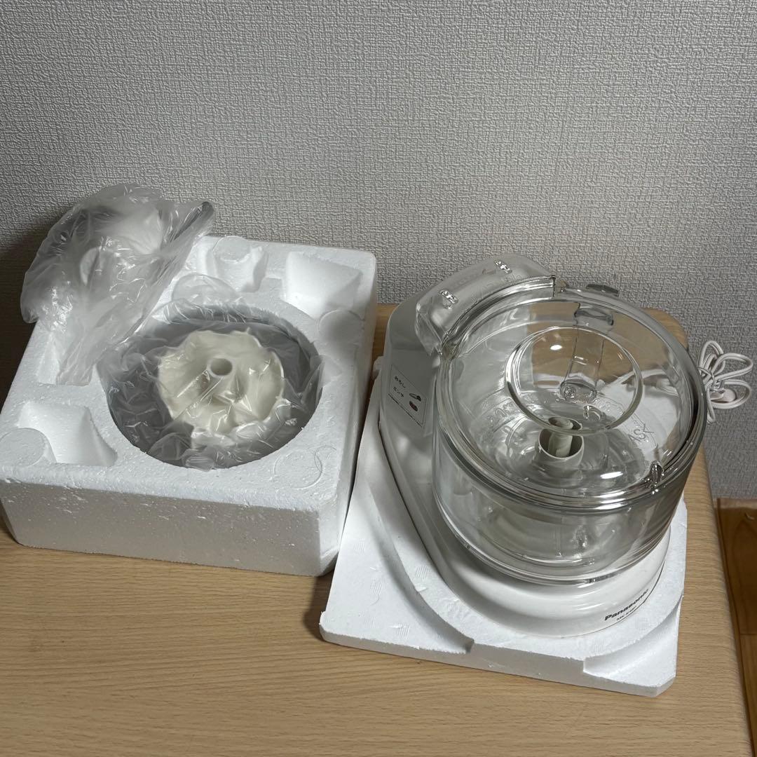 パナソニック　フードプロセッサー　MKーK48P−W 未使用