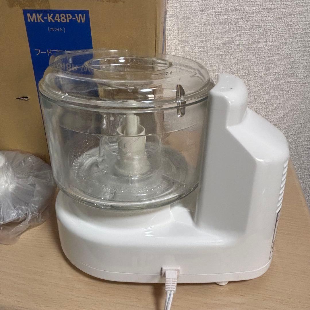 パナソニック　フードプロセッサー　MKーK48P−W 未使用