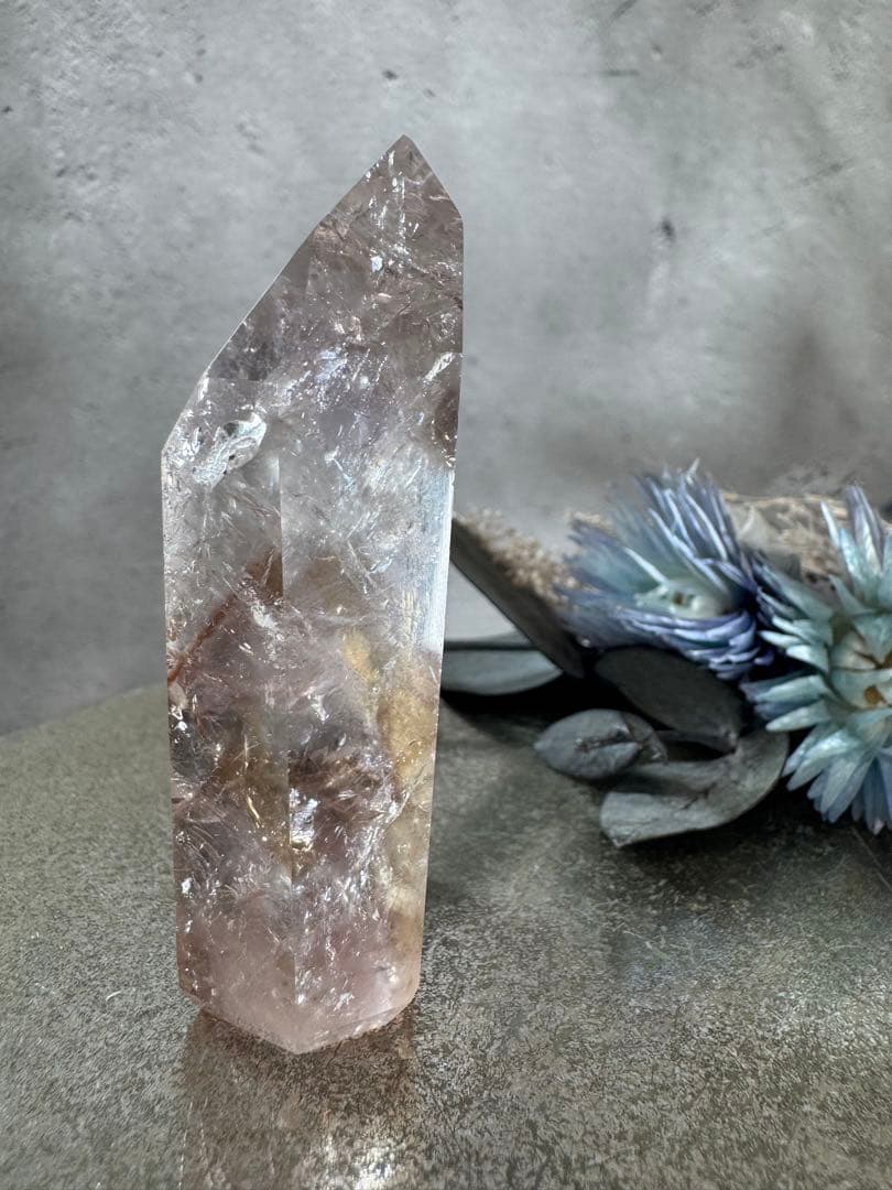 レア　ファントム　アメジスト　美しすぎる　UV蛍光　商品名　パウエライト