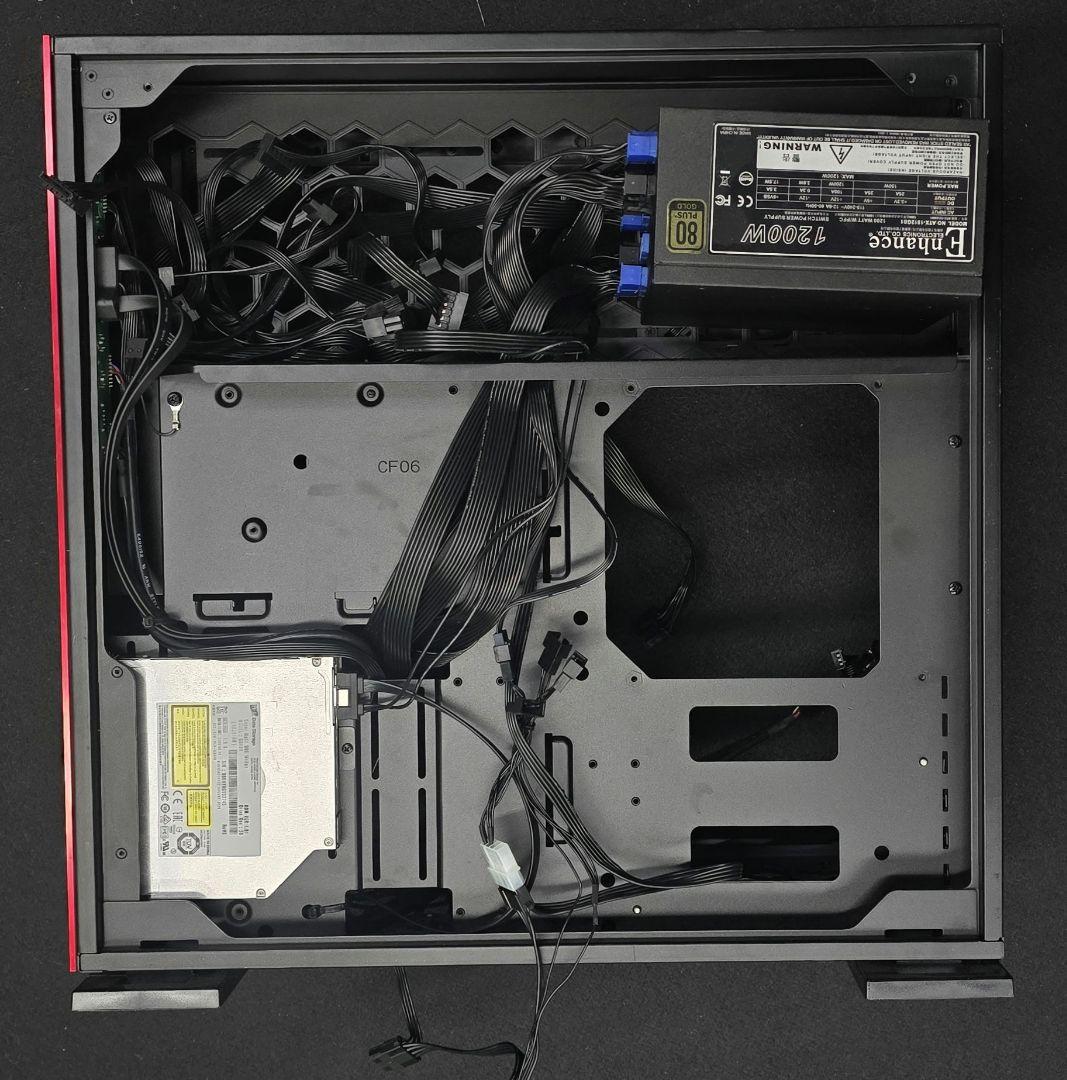 MouseG-Tune　PCケース 1200W電源搭載