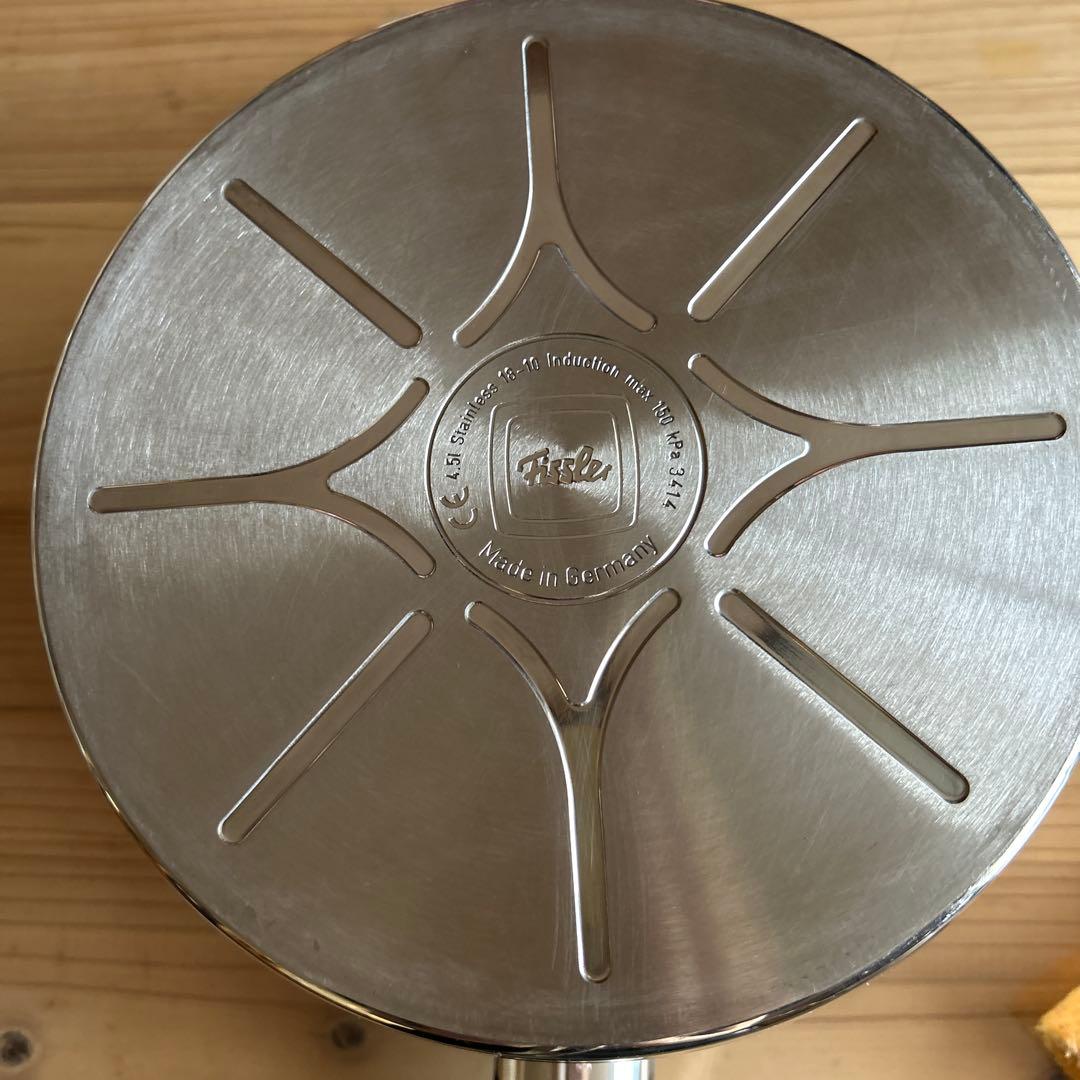 フィスラー圧力鍋　ビタクイック4．５リットル　美品