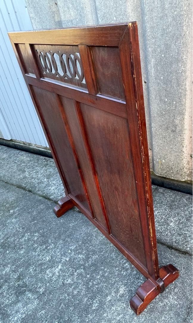 稀少/ビンテージ/古道具/当時物/無垢材/和風/衝立/パーテーション