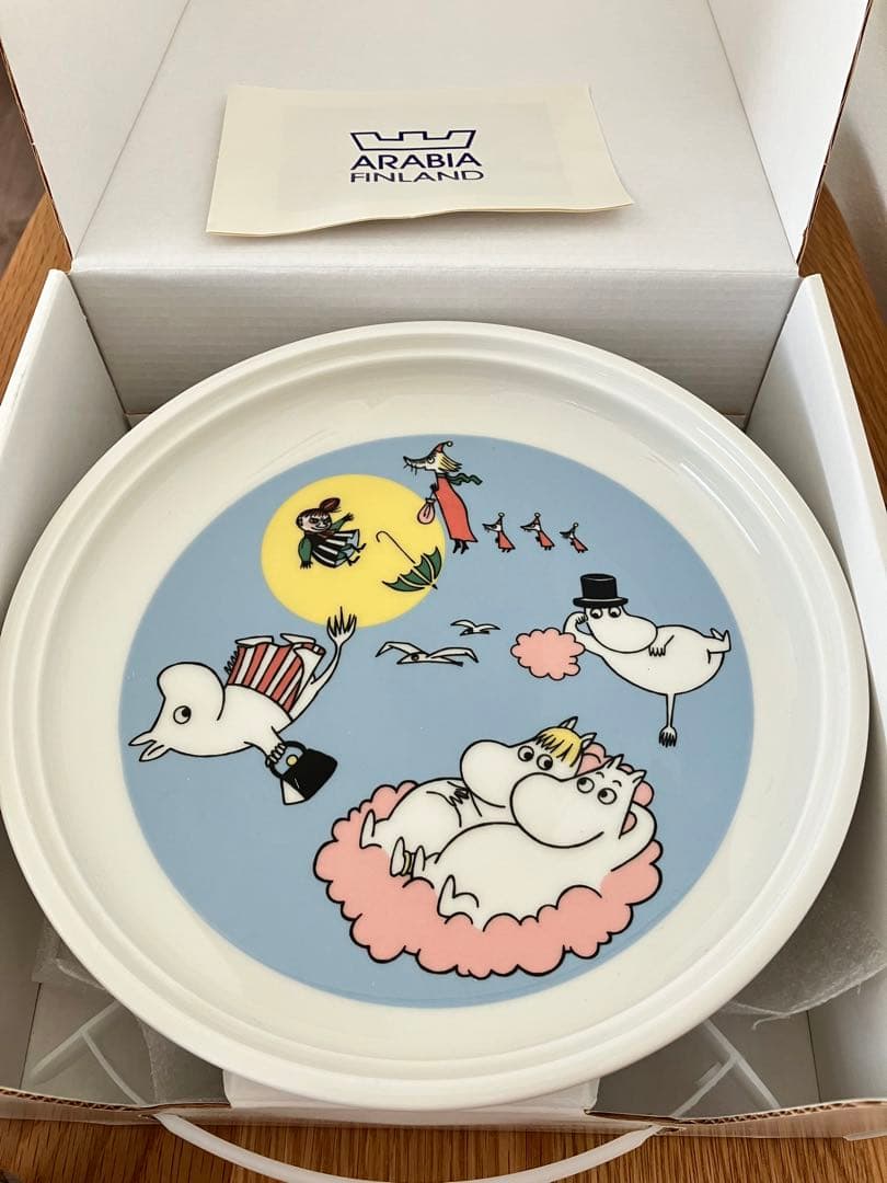 【廃盤品レア♡】　新品箱付き　アラビア　ムーミン　チルドレンセット
