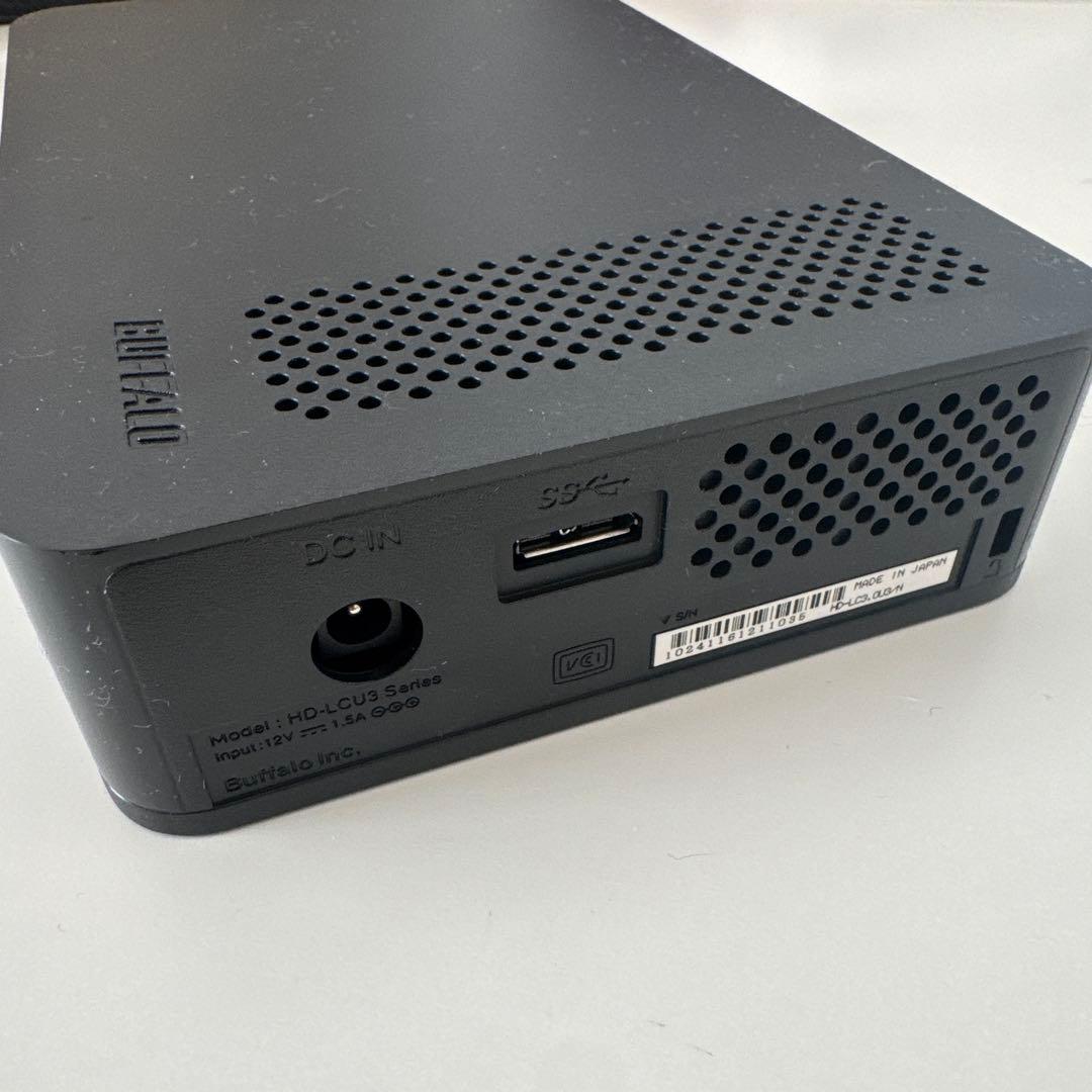 Buffalo HD-LC3.0U3/N 3TB 外付けHDD