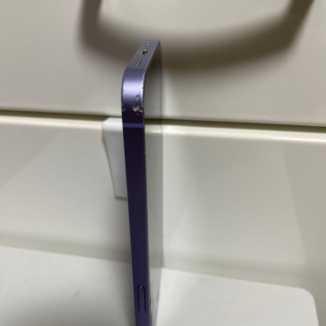 iPhone12 128GB パープル 動作OK 画面割れ