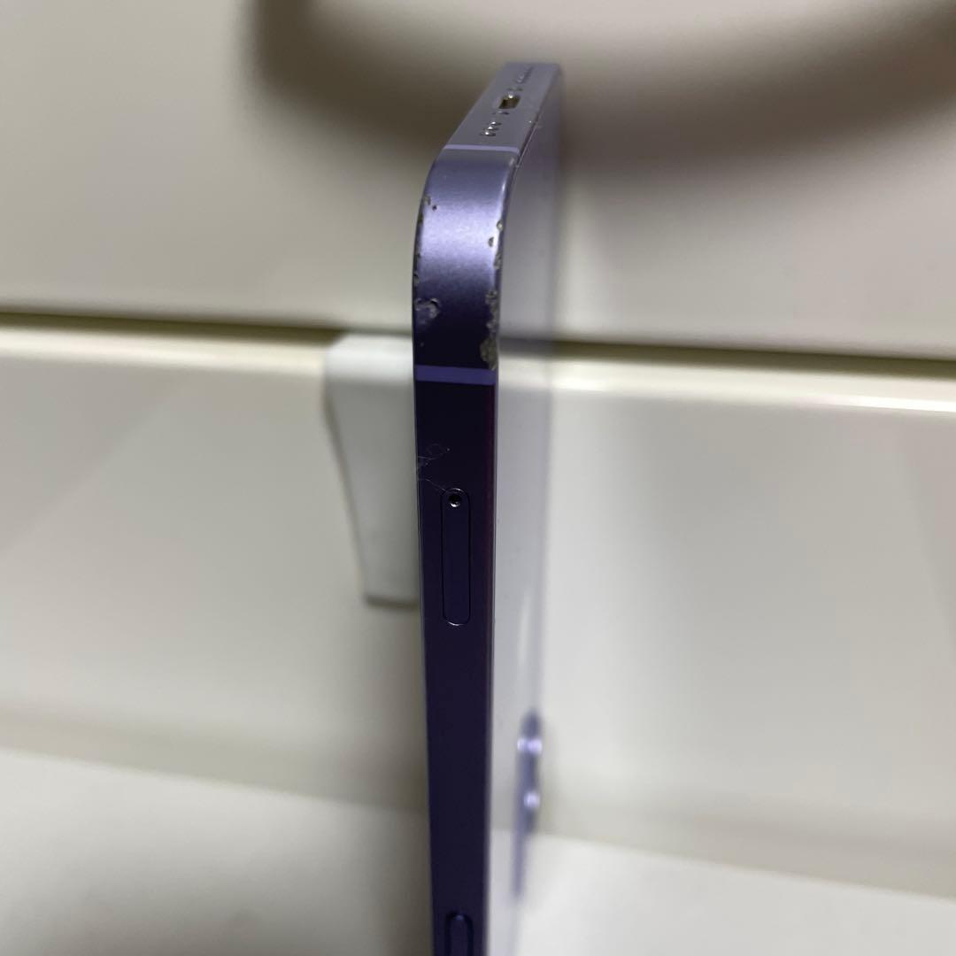 iPhone12 128GB パープル 動作OK 画面割れ
