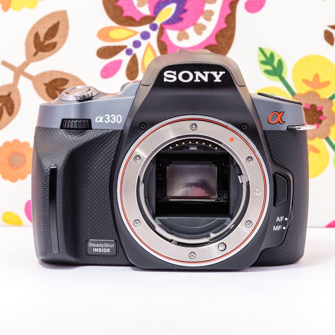 ❤️SONY ソニー α330❤️ iPhone転送❤️人気の一眼レフ❤️