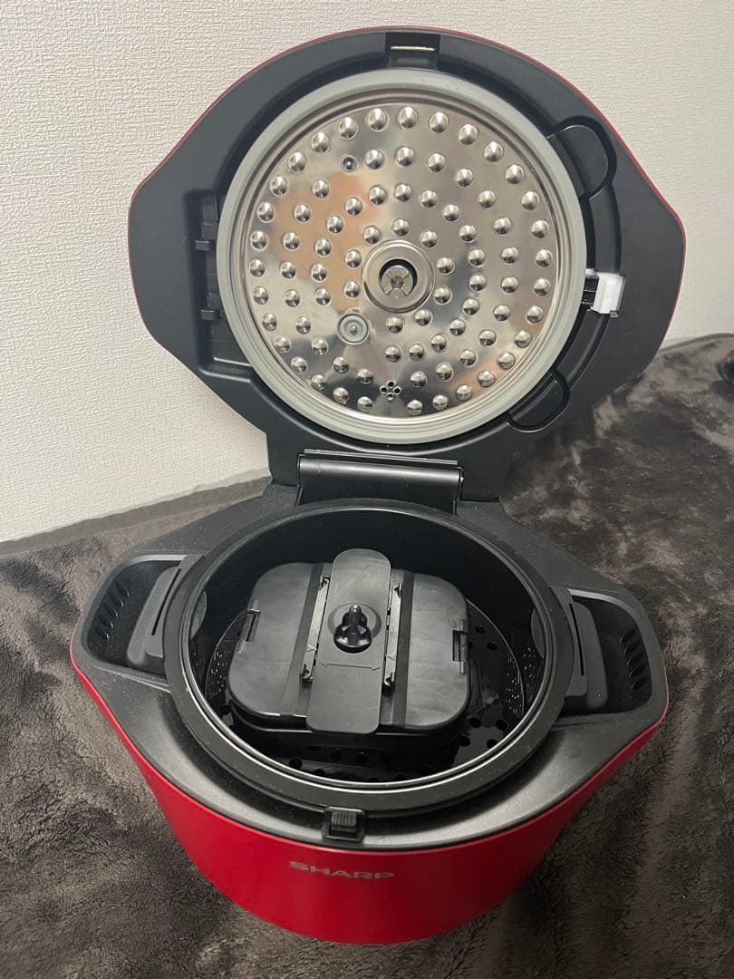 SHARP自動調理鍋ヘルシオホットクック knhw24gr KN-HW24G-R
