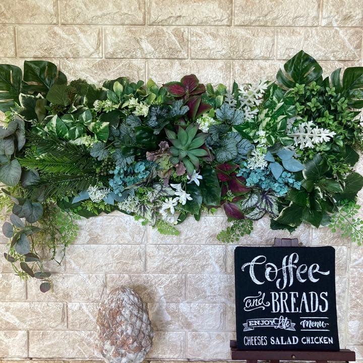 光触媒　人工観葉植物　ウォールグリーン　フェイク　アレンジ　オーダー専用