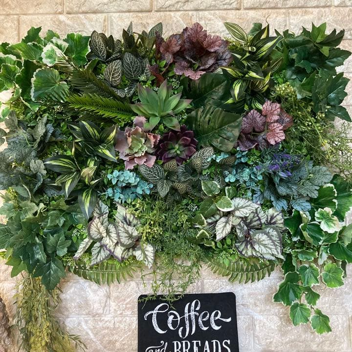 光触媒　人工観葉植物　ウォールグリーン　フェイク　アレンジ　オーダー専用