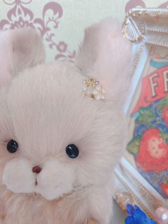 ♡新作♡ ミルクティーちゃん　立ち耳うさちゃん