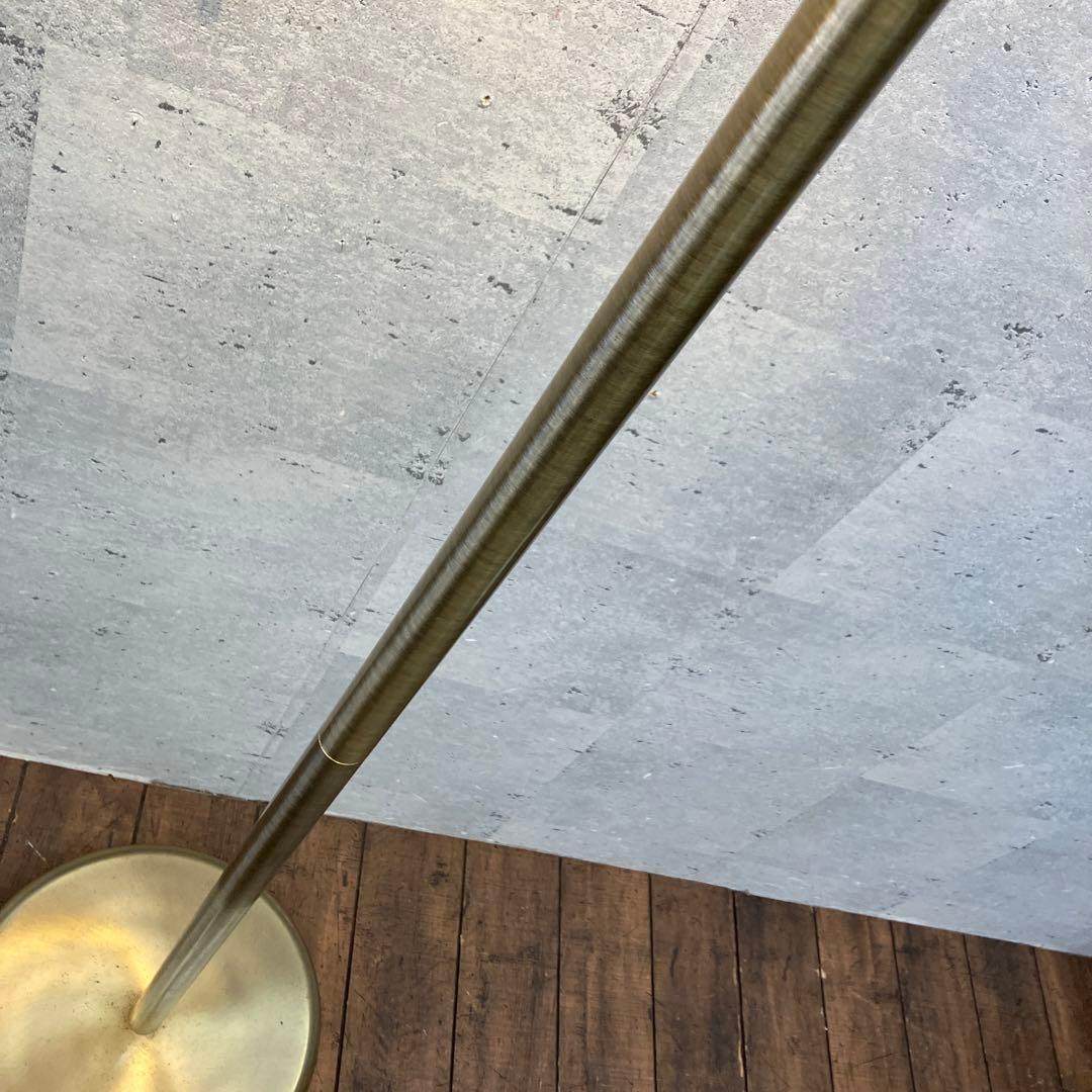 アンティーク ガラスシェード 3連灯 スタンドライト フロアライト