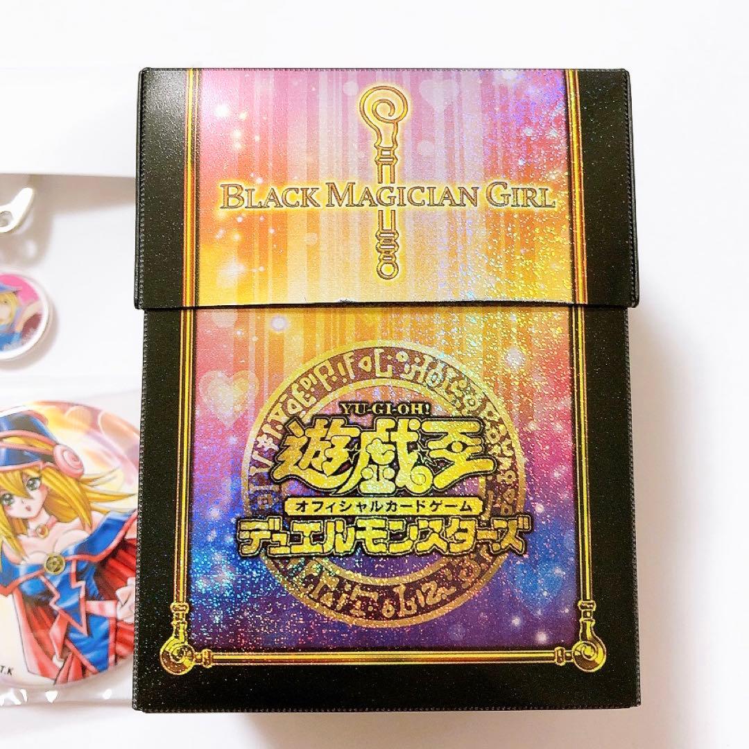 遊戯王 ブラマジガール パスケース 缶バッジ アクキー デッキケース 4点セット