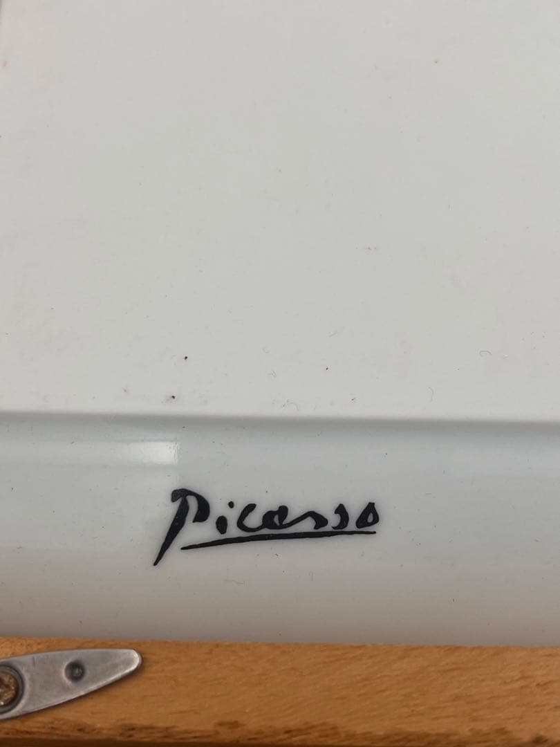 ピカソ　「ドラ・マールの肖像」陶板 飾り皿 絵画 額　画家　美術品　インテリア