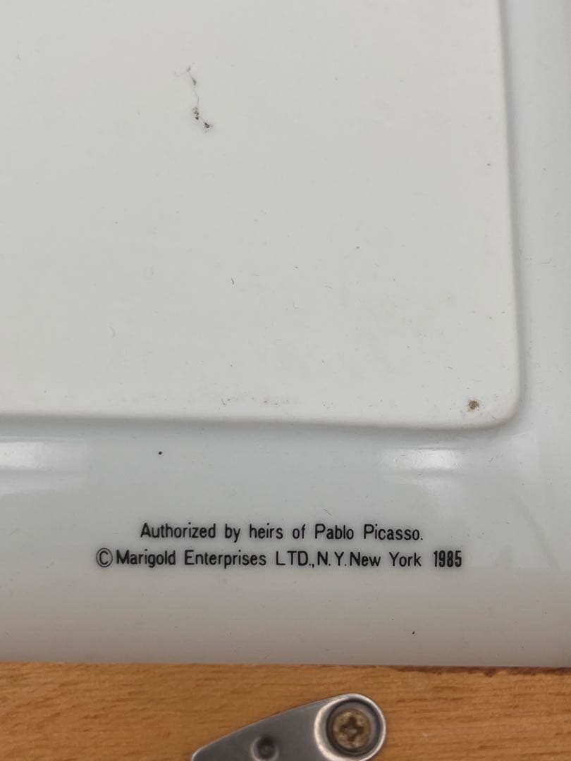 ピカソ　「ドラ・マールの肖像」陶板 飾り皿 絵画 額　画家　美術品　インテリア