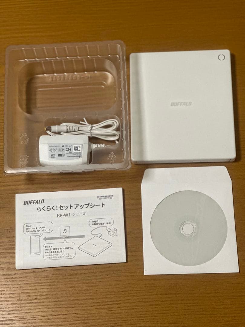 BUFFALO ラクレコ Wi-Fiモデル ホワイト